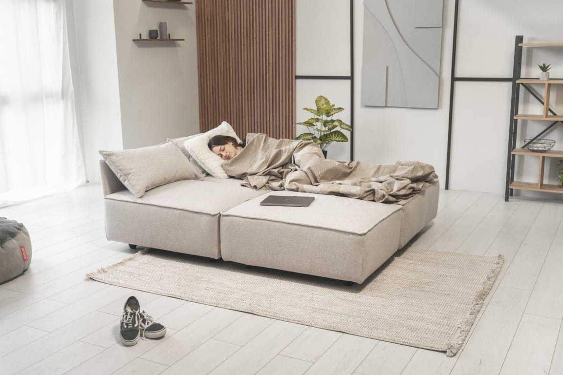 Woon- en slaapkamer in één ruimte: de 8 beste tips