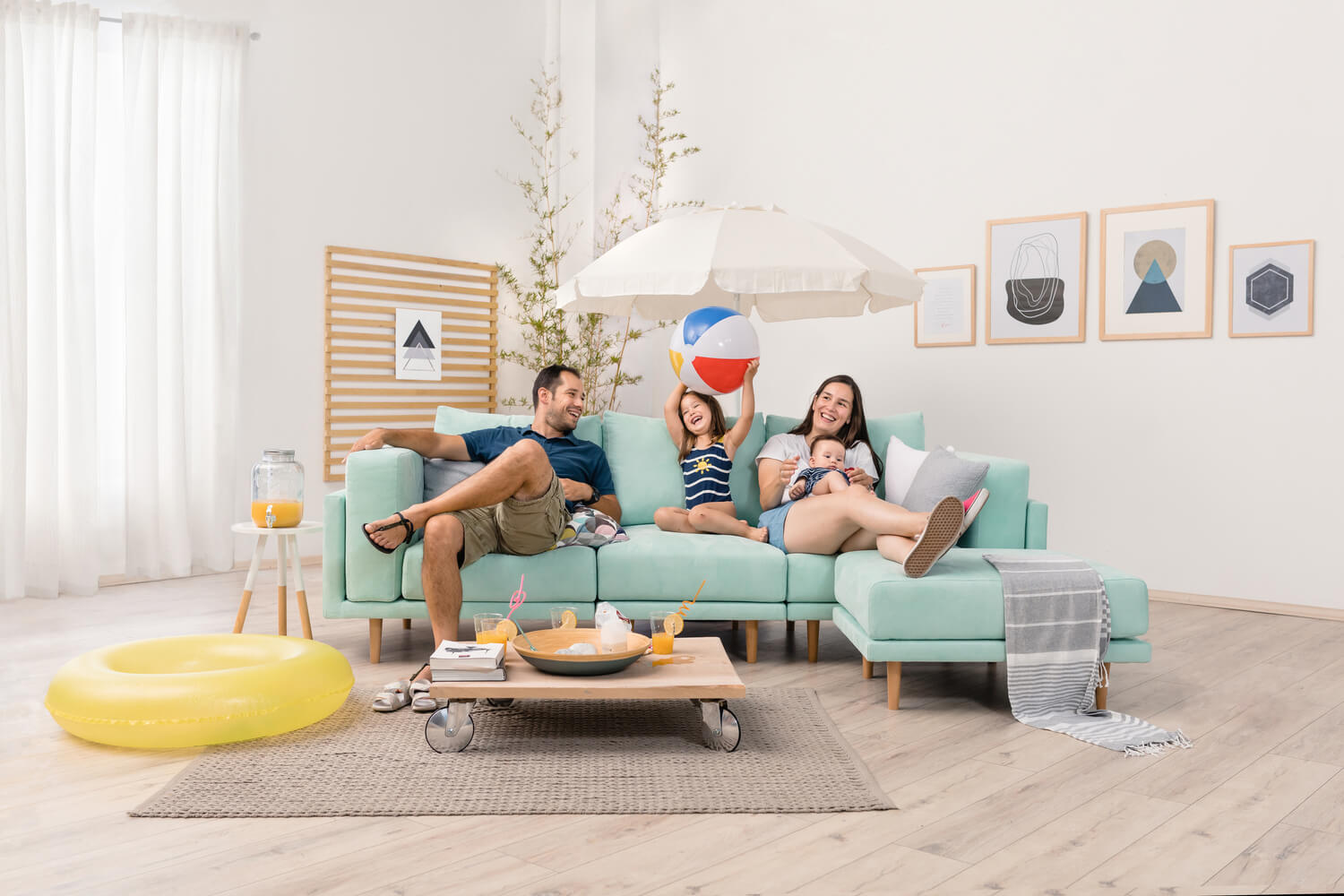 Hoe houd ik mijn woonkamer koel bij hitte?