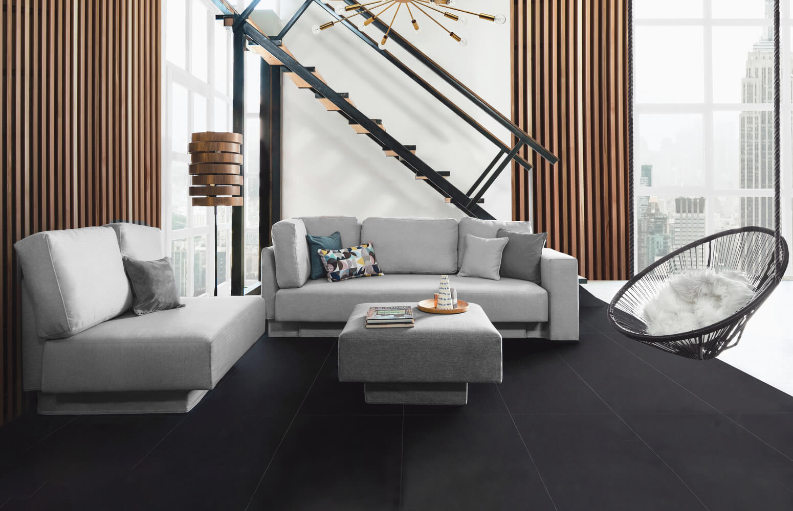 Hoe creëer ik opbergruimte in de woonkamer?