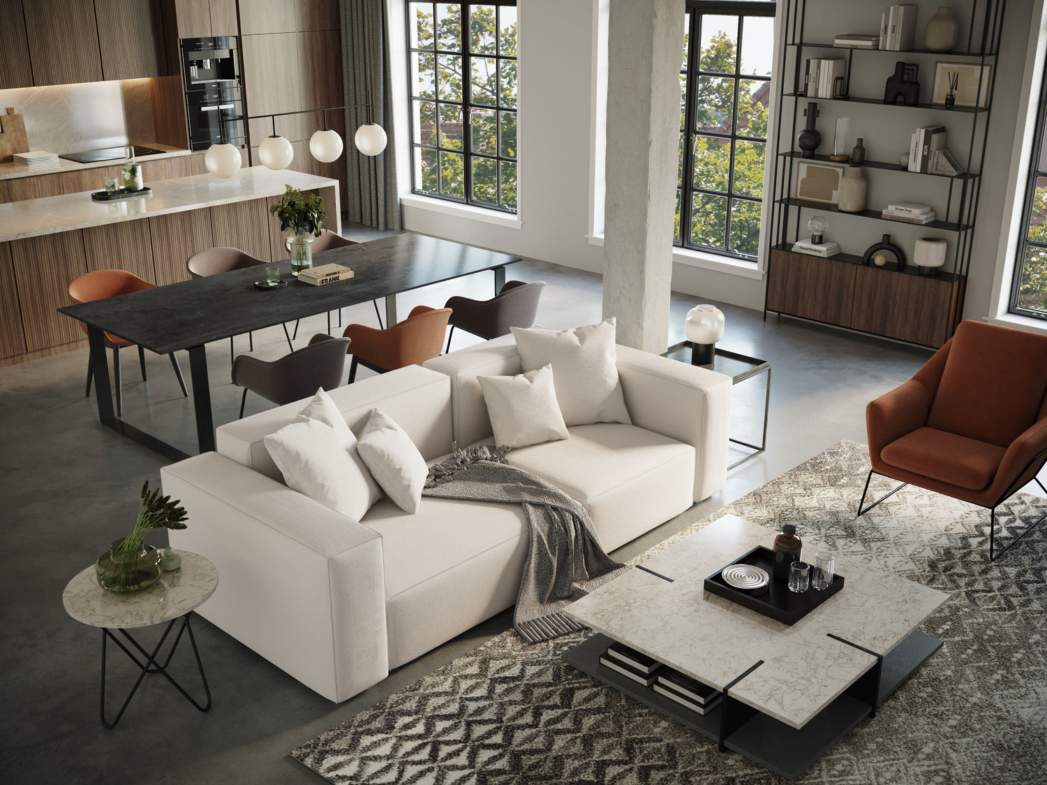 Monochrome woonkamer: tips voor een monochrome inrichting van je woning