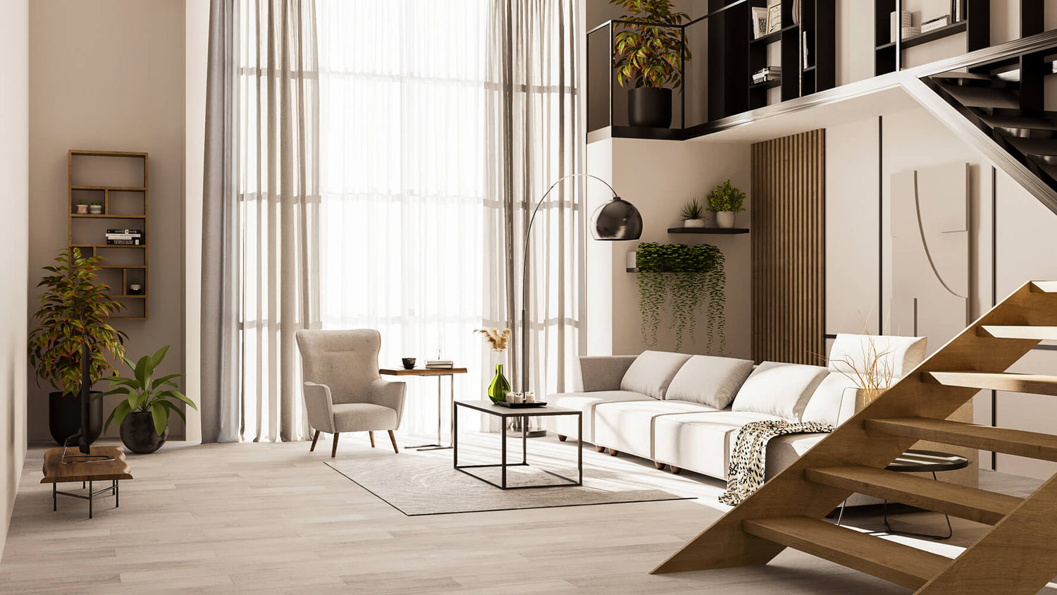 De beste materiaal- en kleurcombinaties in woonruimtes