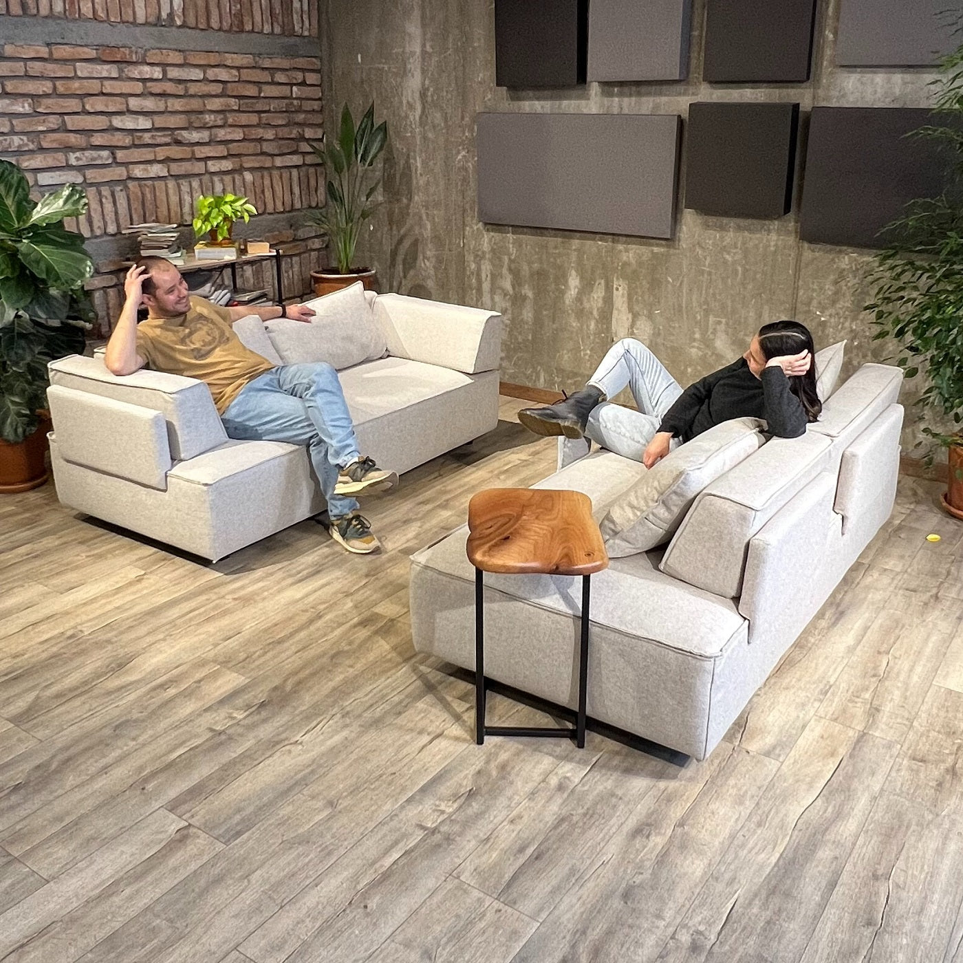 Stoffbezug - Modulares Sofa Louis L