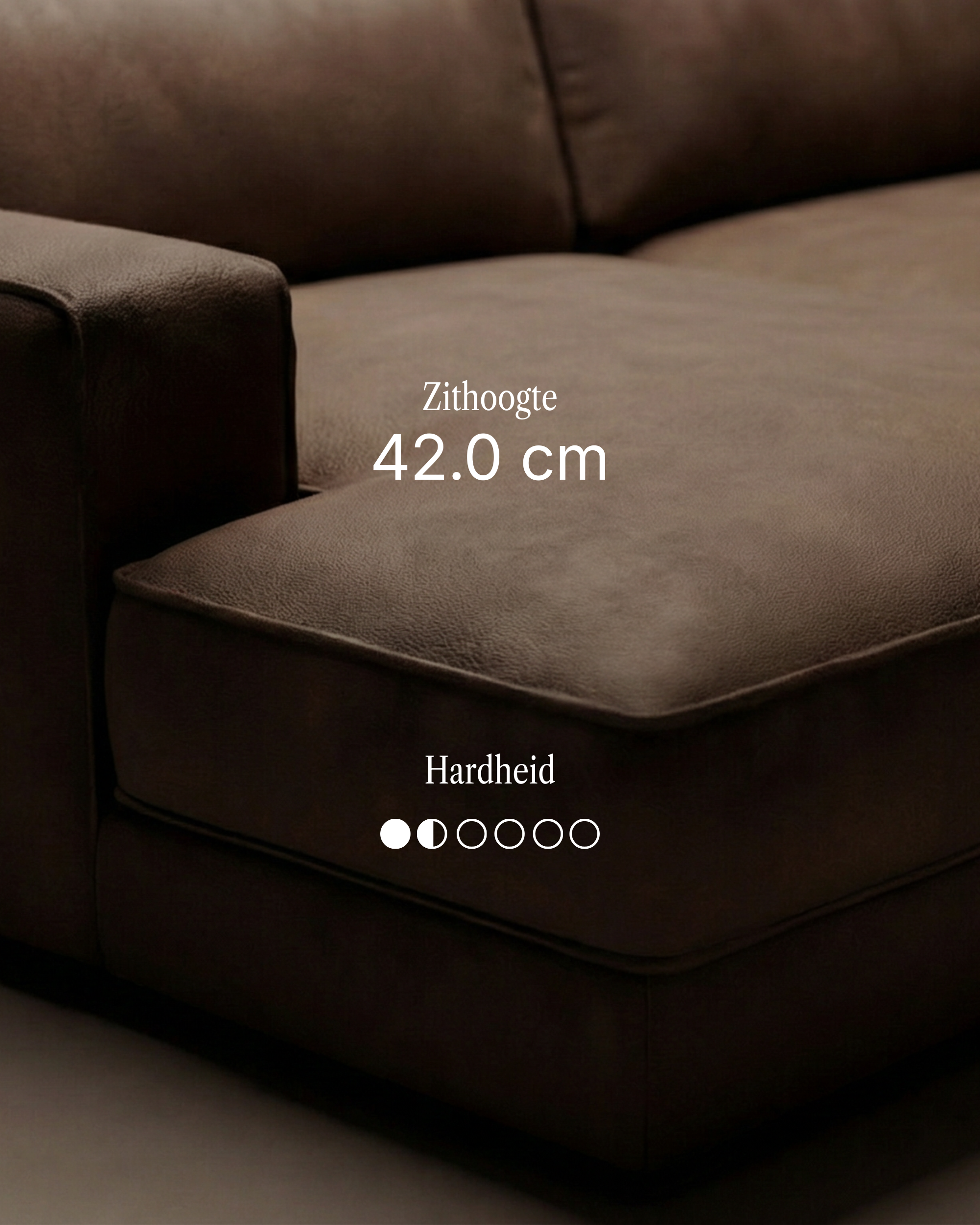 Modular Sofa Terra L 4-seater with sleeping function