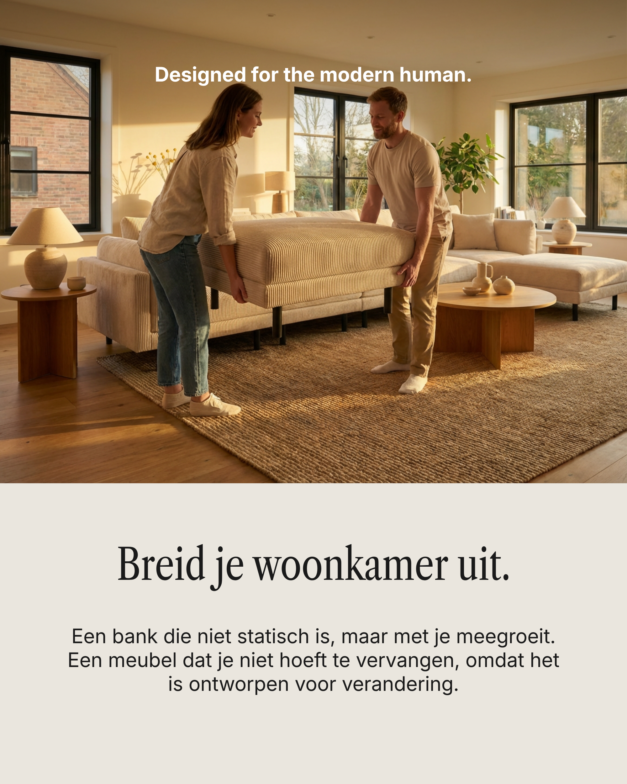 Modulaire Bank Donna 2-Zits