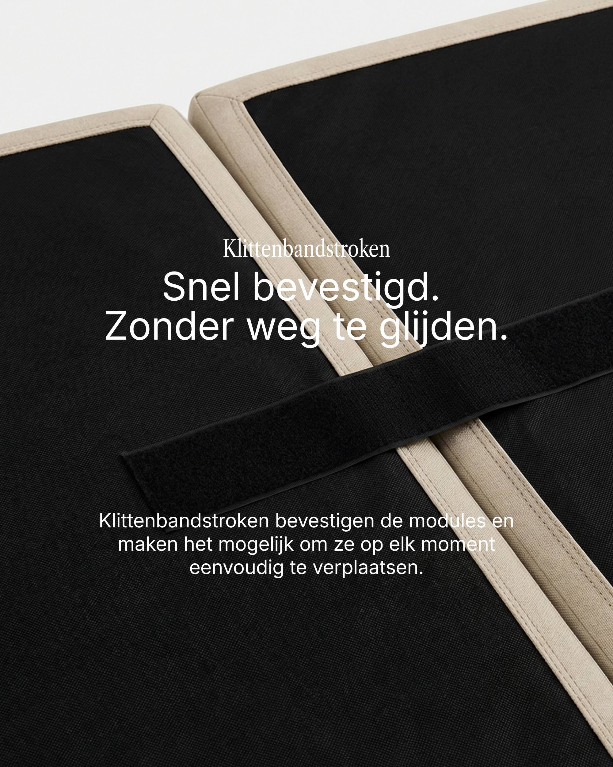 Stoffen bekleding - Modulaire bank Terra 3-zits met slaapfunctie
