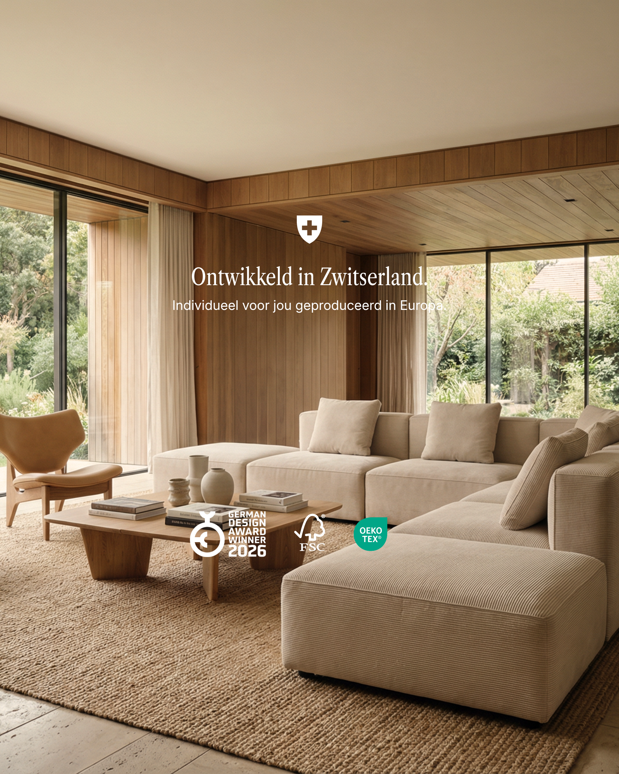 Modulaire Bank Harvey 4-Zits L Met Slaapfunctie