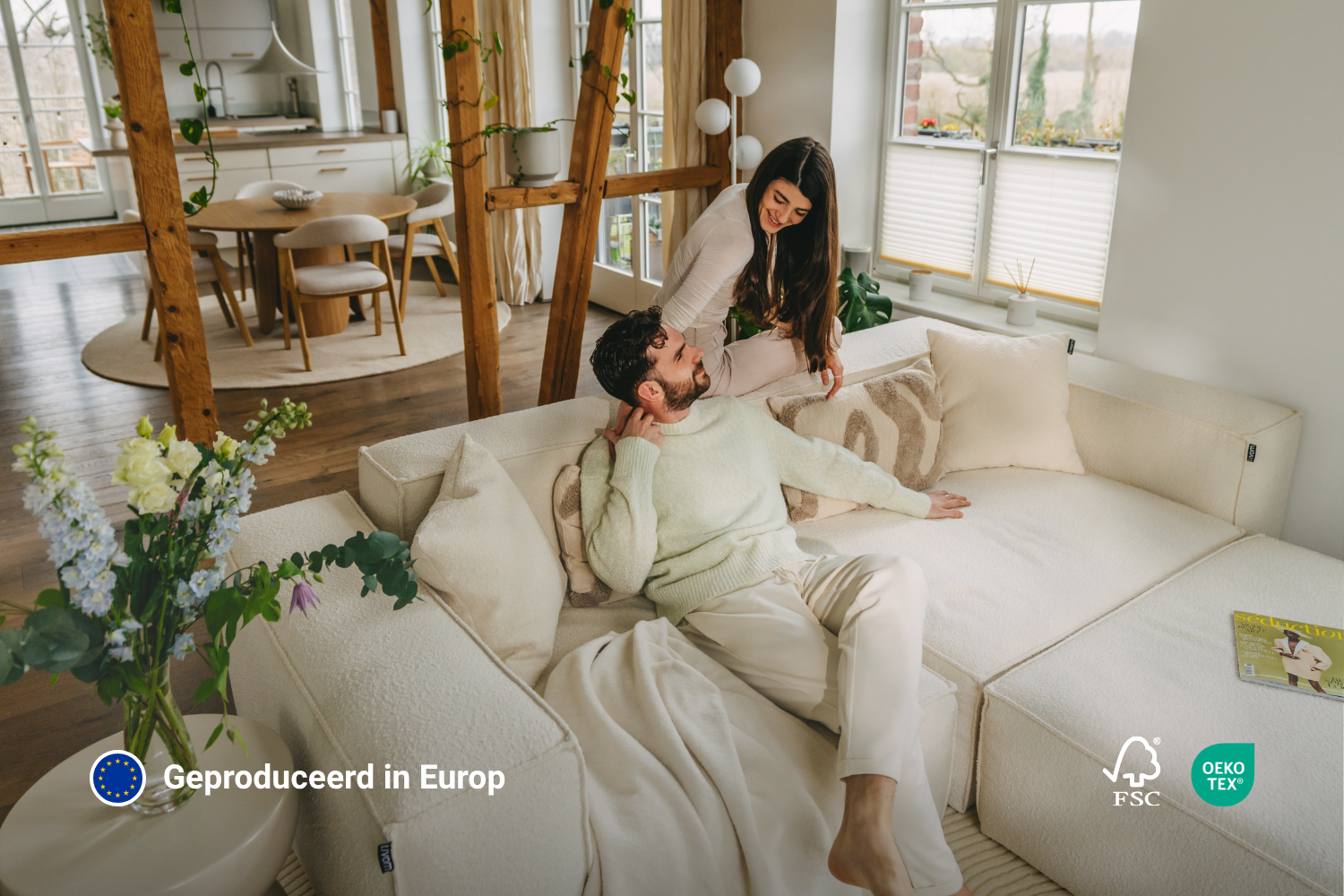 Modulaire sofa Harvey 2-zits