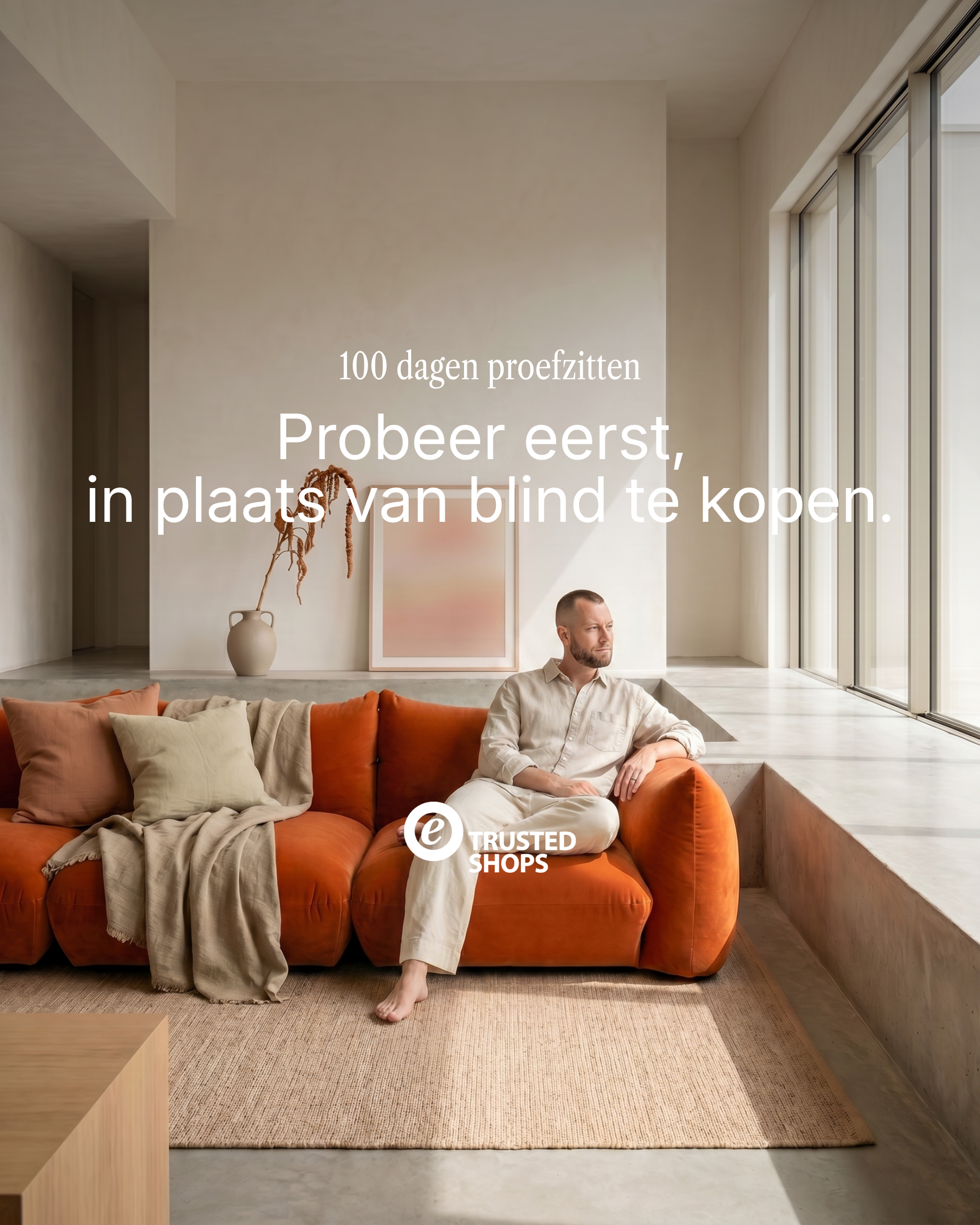Modulaire Bank Luma L 4-zits met Slaapfunctie