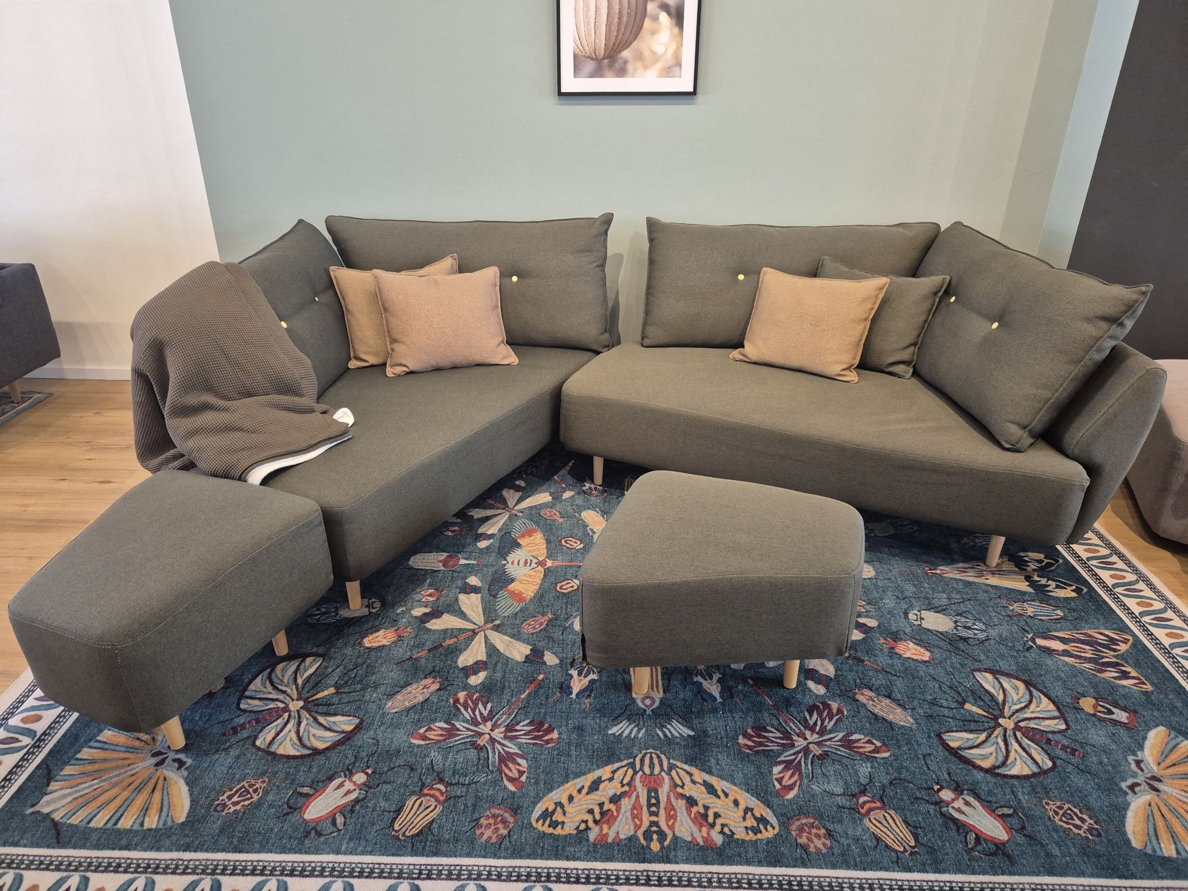 Outlet- Modulares Sofa Mike mit Schlaffunktion - Showroom München