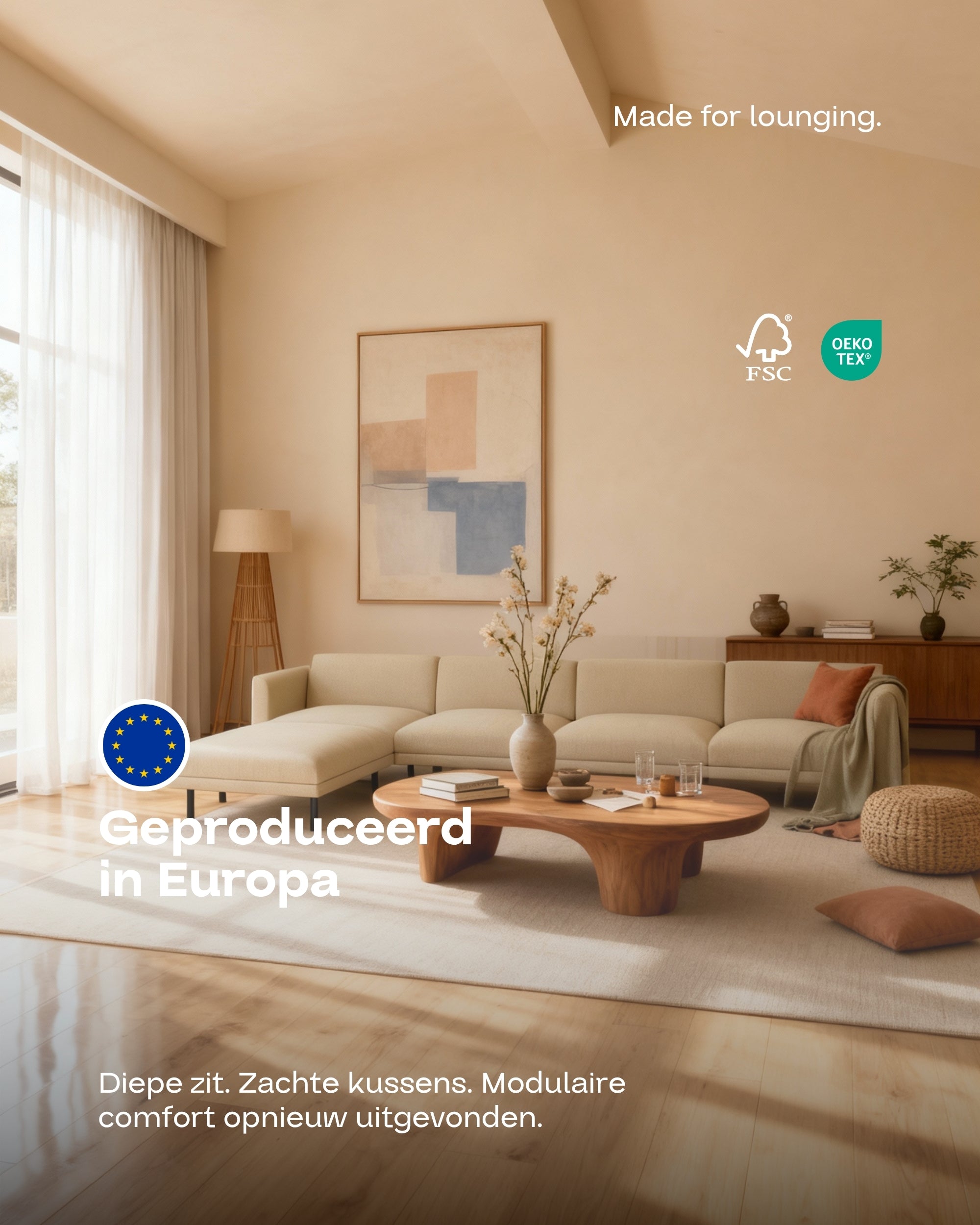 Modular sofa Aera 5-seater