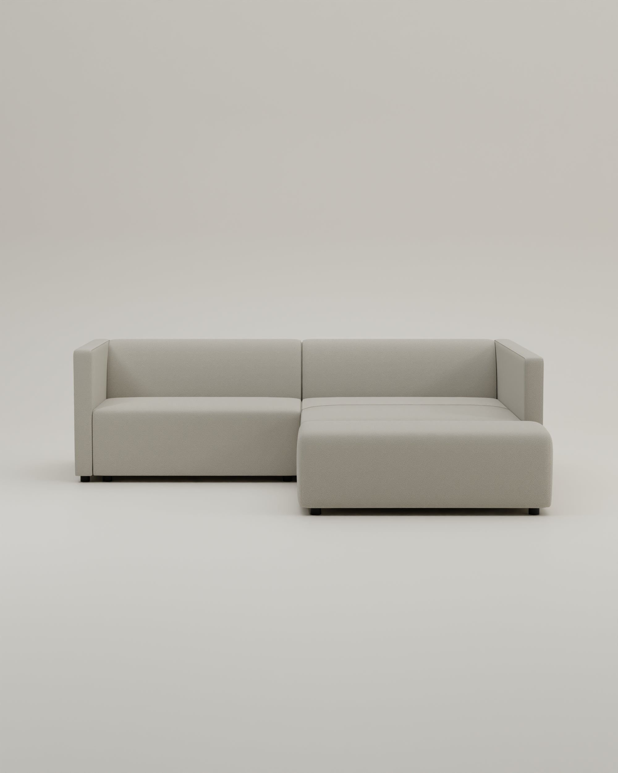 Modulaire hoekbank Paula 3-zits met slaapfunctie