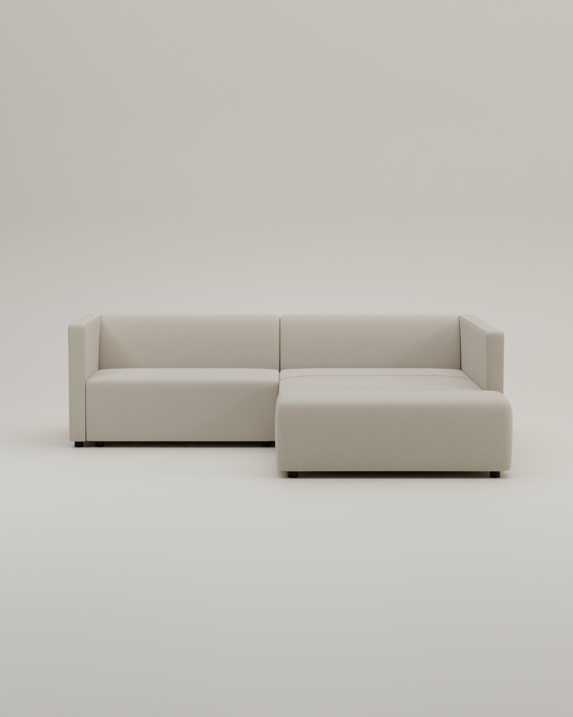 Modulaire hoekbank Paula 3-zits met slaapfunctie