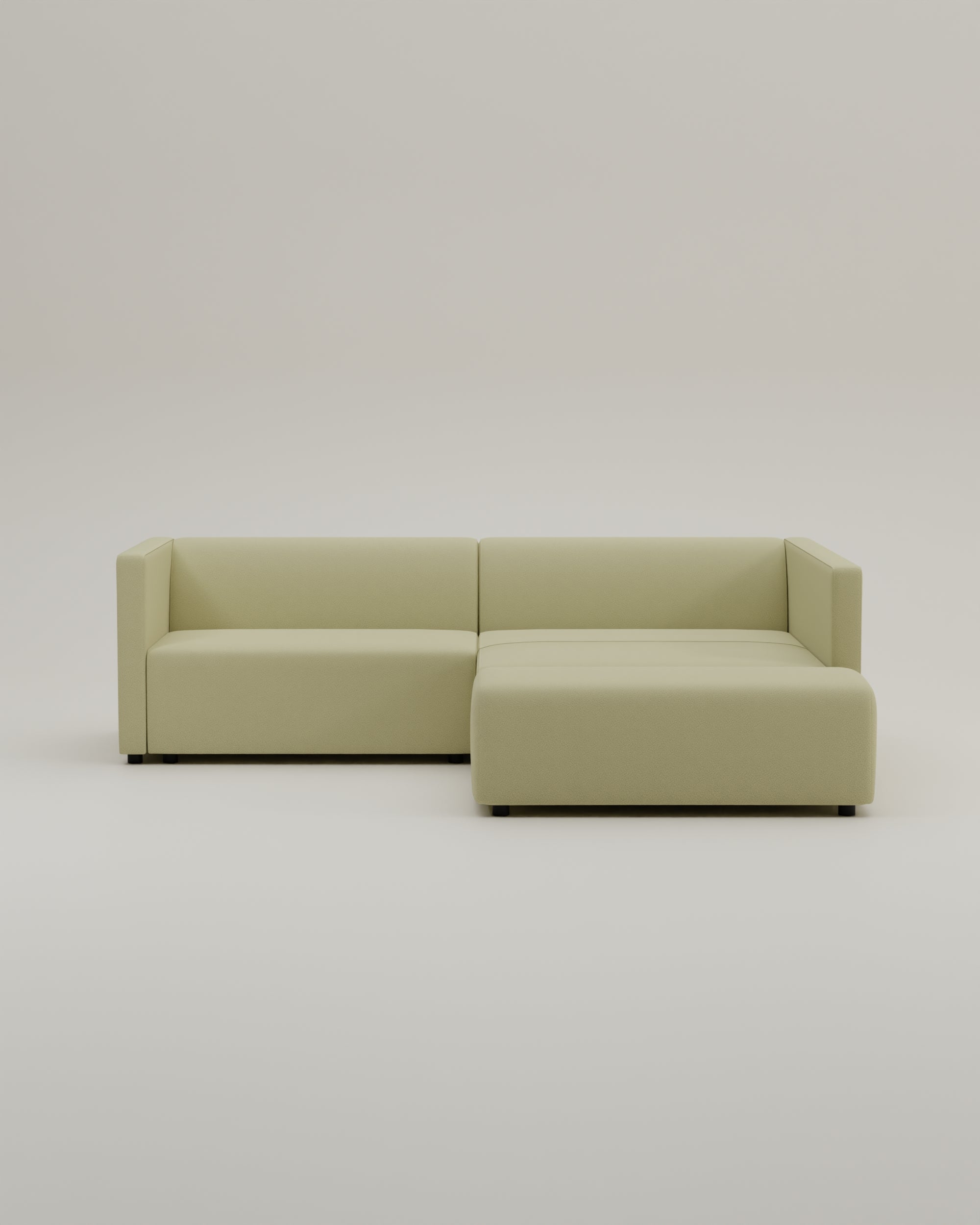 Modulaire hoekbank Paula 3-zits met slaapfunctie