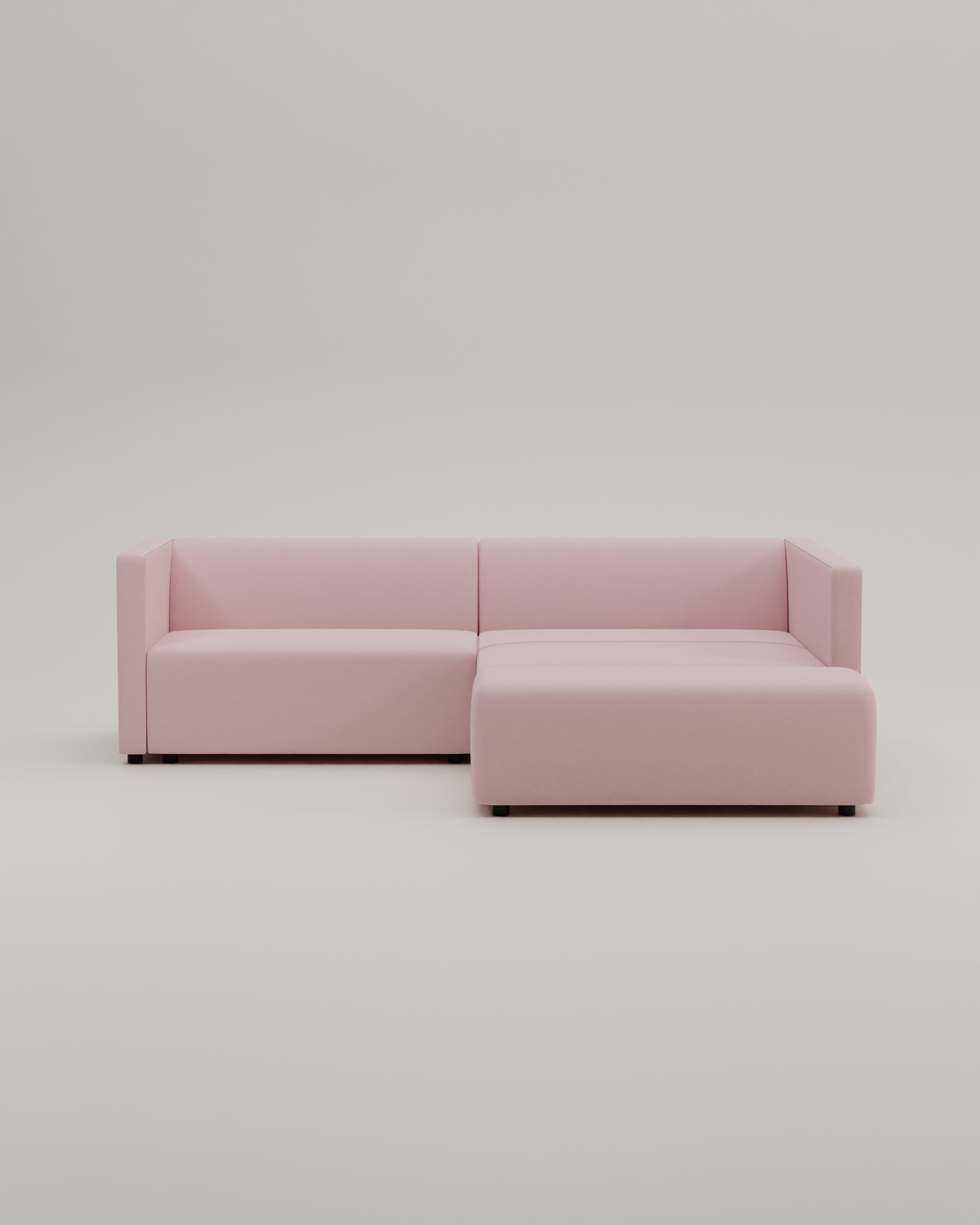 Modulaire hoekbank Paula 3-zits met slaapfunctie