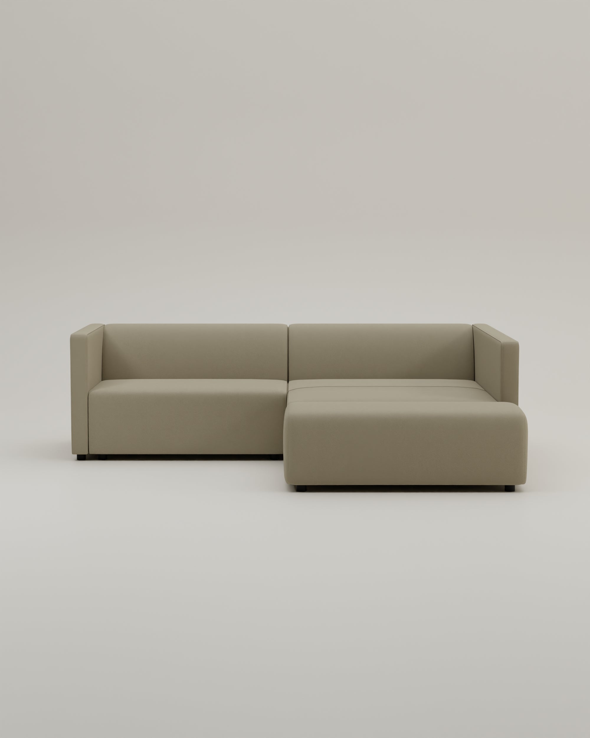 Modulaire hoekbank Paula 3-zits met slaapfunctie