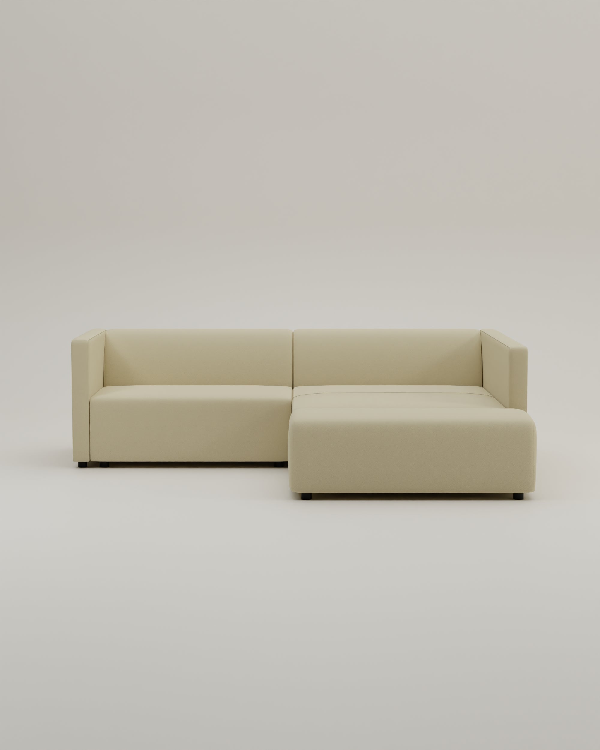 Modulaire hoekbank Paula 3-zits met slaapfunctie