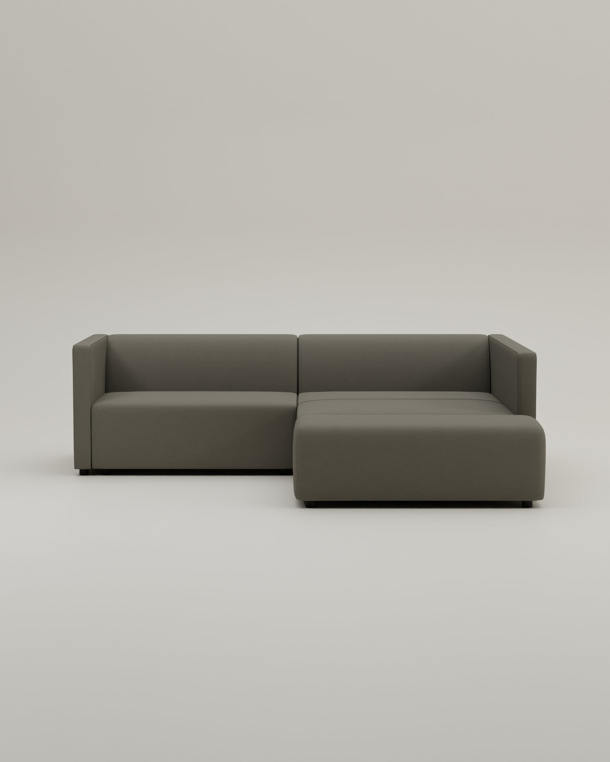 Modulaire hoekbank Paula 3-zits met slaapfunctie