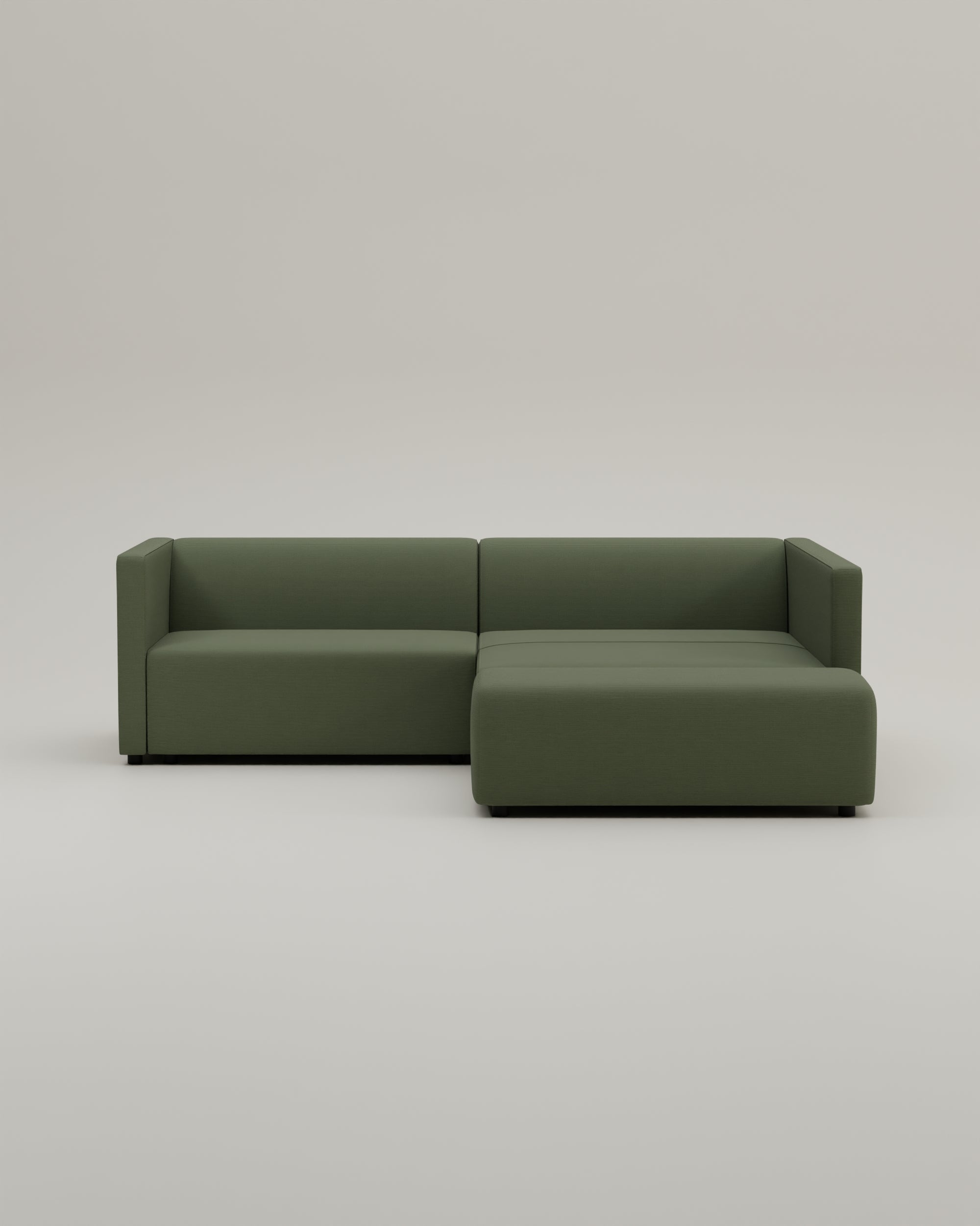 Modulaire hoekbank Paula 3-zits met slaapfunctie