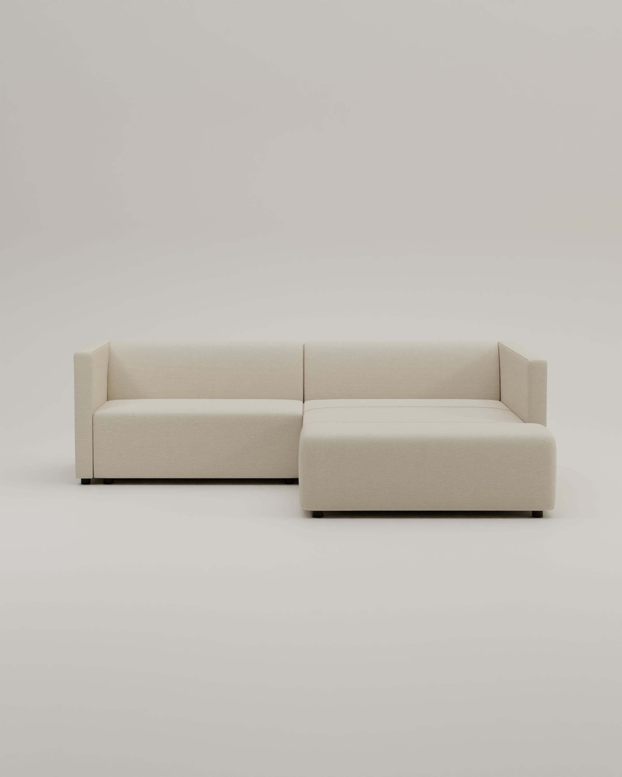 Modulaire hoekbank Paula 3-zits met slaapfunctie