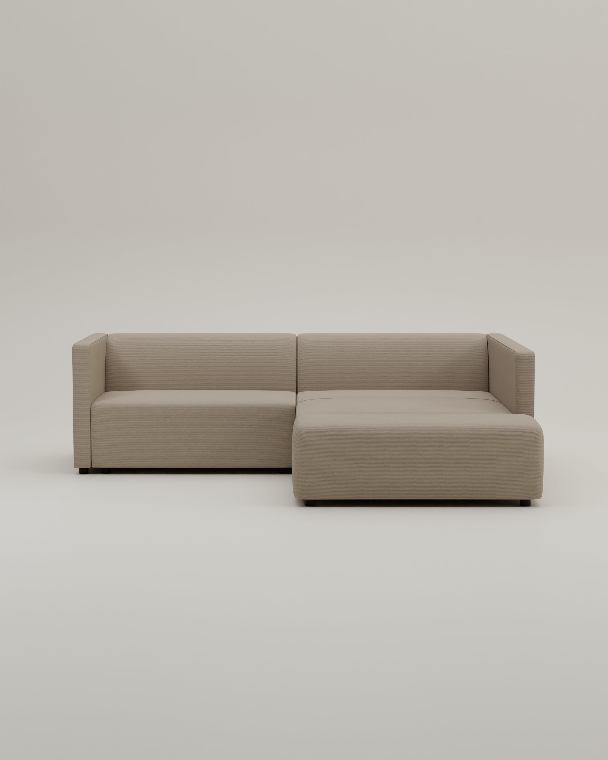 Modulaire hoekbank Paula 3-zits met slaapfunctie