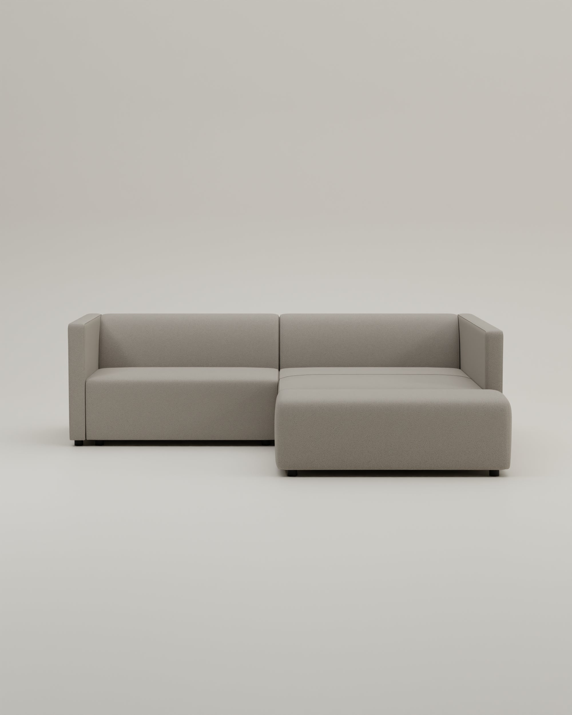 Modulaire hoekbank Paula 3-zits met slaapfunctie