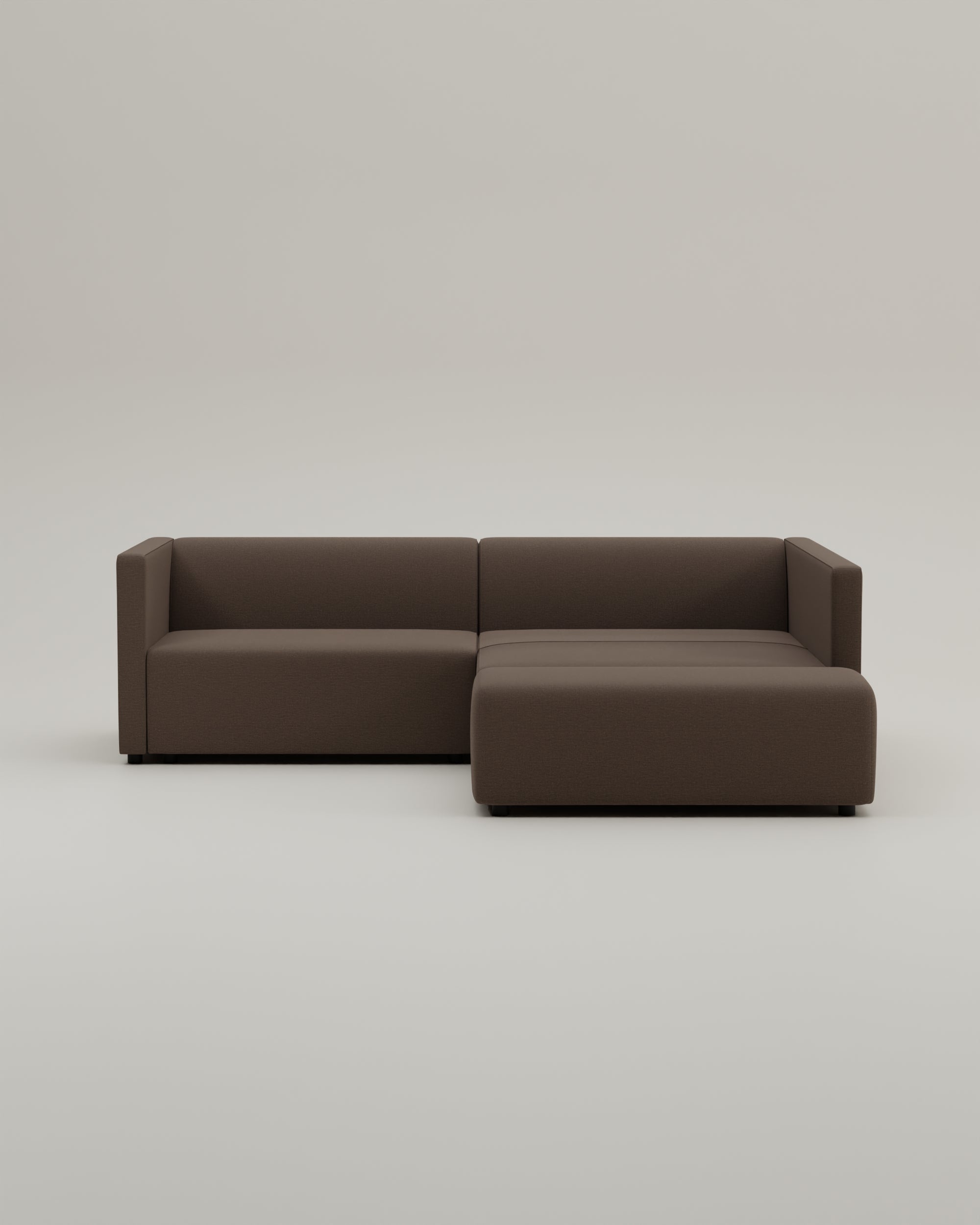Modulaire hoekbank Paula 3-zits met slaapfunctie