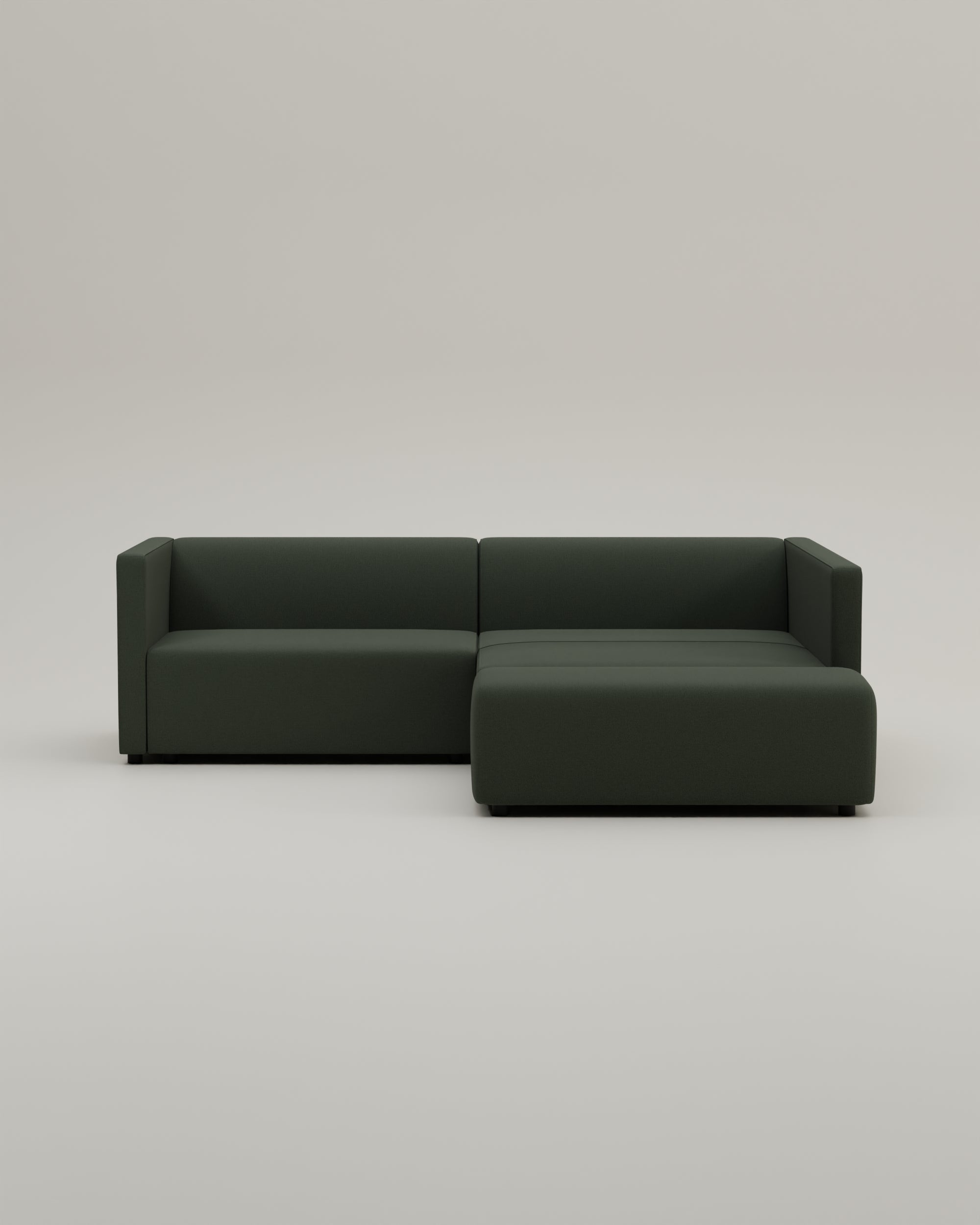 Modulaire hoekbank Paula 3-zits met slaapfunctie