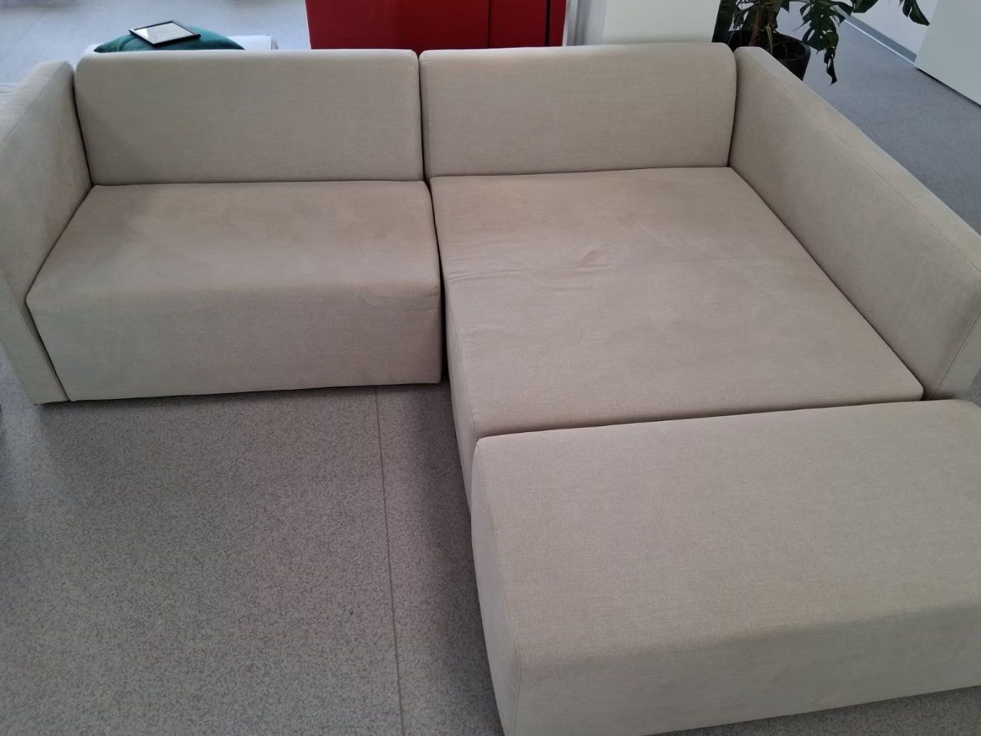 Modulaire hoekbank Paula 3-zits met slaapfunctie