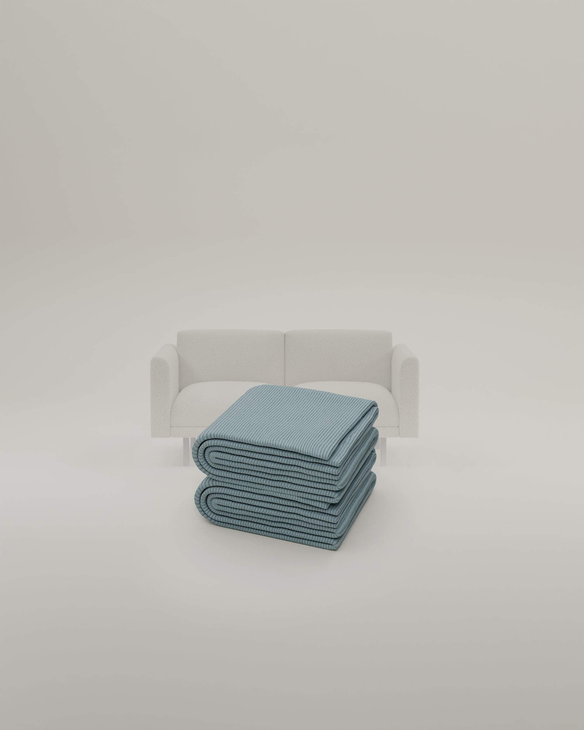 Fabric upholstery - Aera 2-seater modular sofa