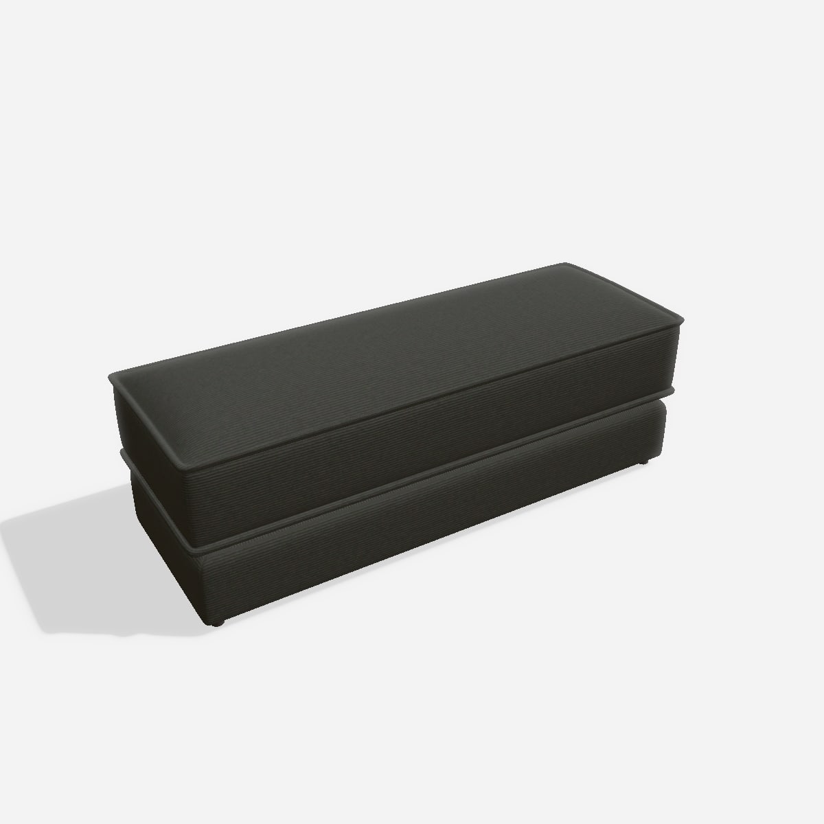 Terra hocker ZH2 45x125 – Cord / Anthrazit
