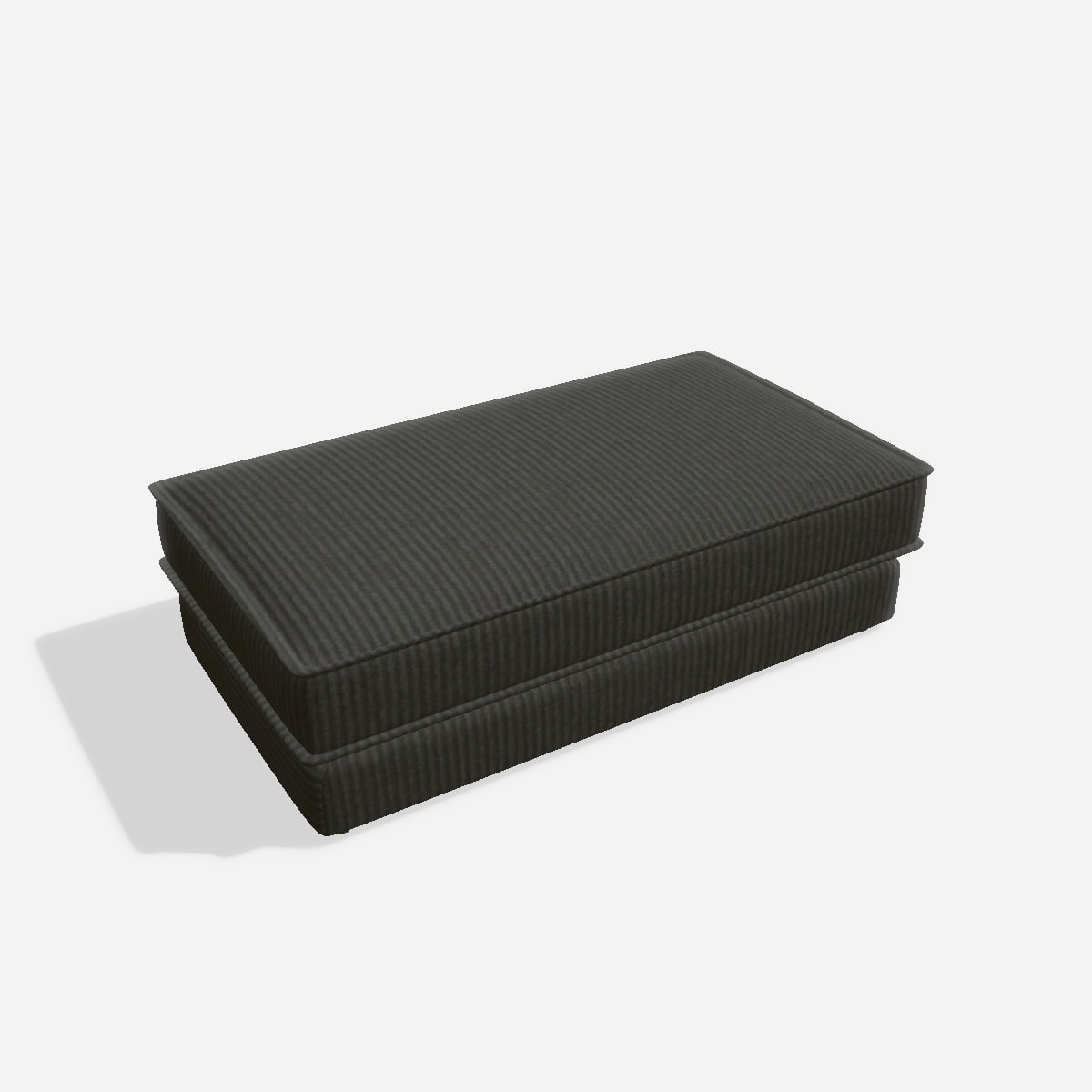 Terra hocker H4 80x145 – Cord / Anthrazit