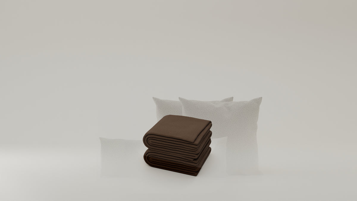 Brown-Cord / 2x50x50cm / 1x24x75cm image 1