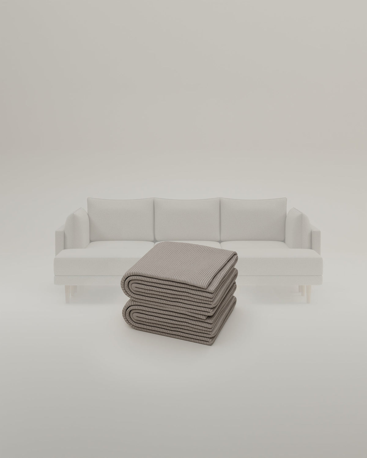 Stoffen bekleding - Donna U-vorm modulaire bank