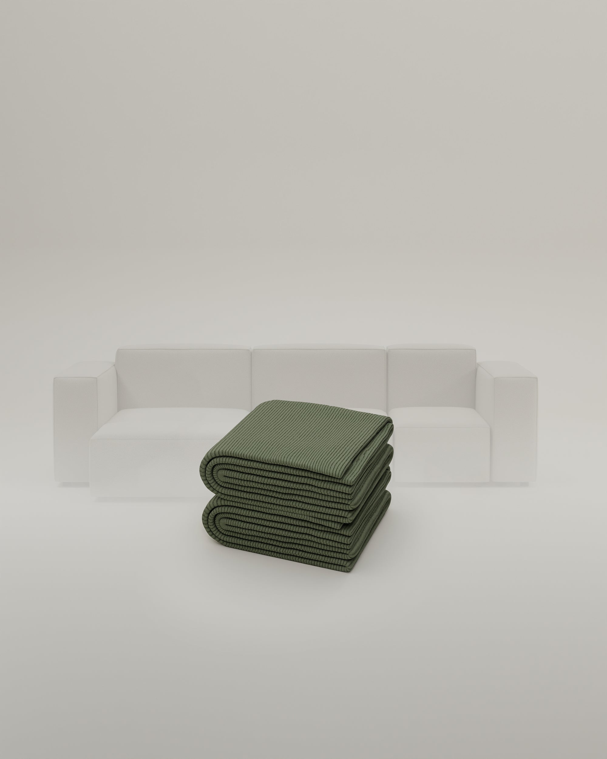 Stoffen bekleding - Modulaire hoekbank Harvey 4-zits L Mini