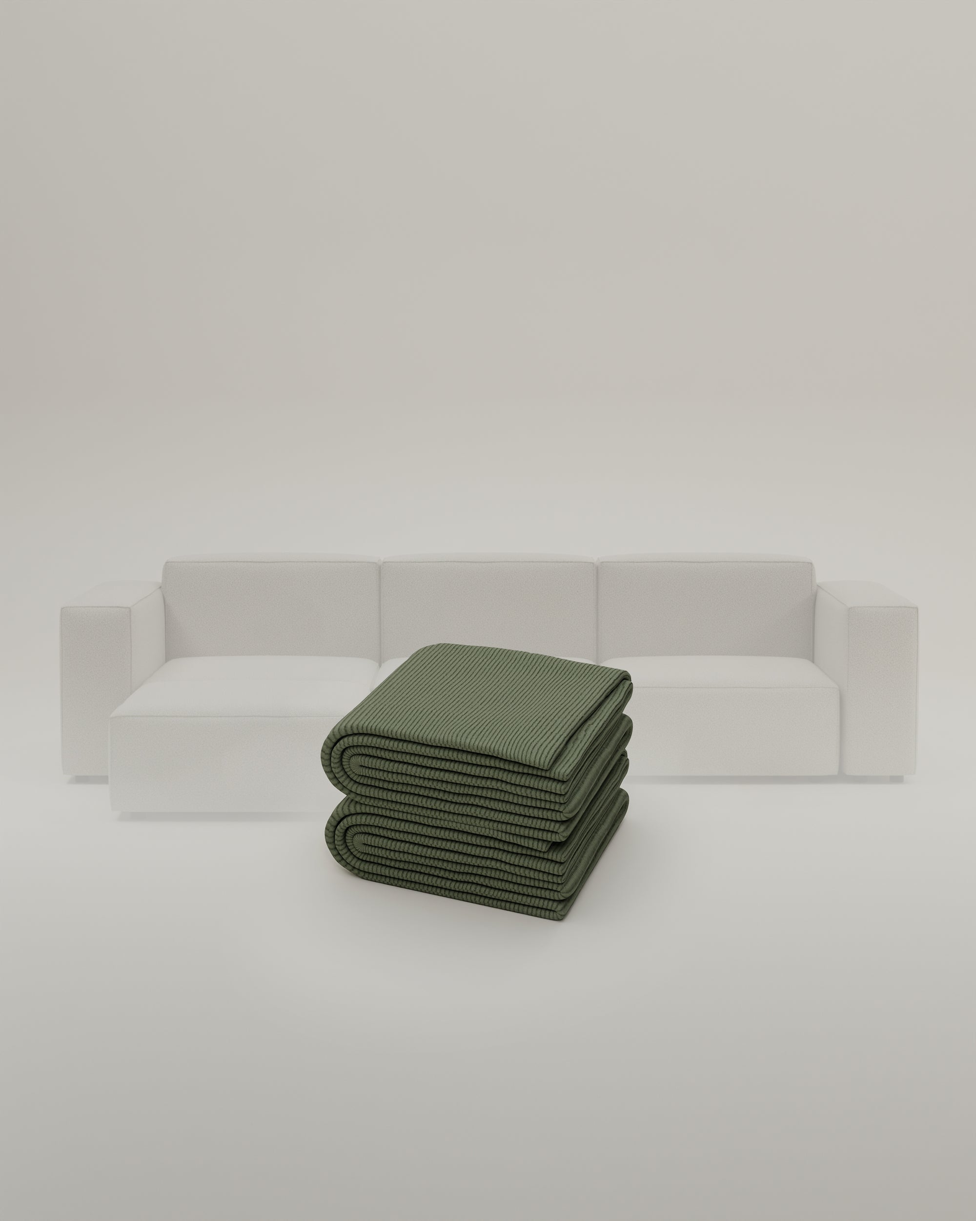 Stoffen bekleding - Modulaire bank Harvey 4-zits L met slaapfunctie