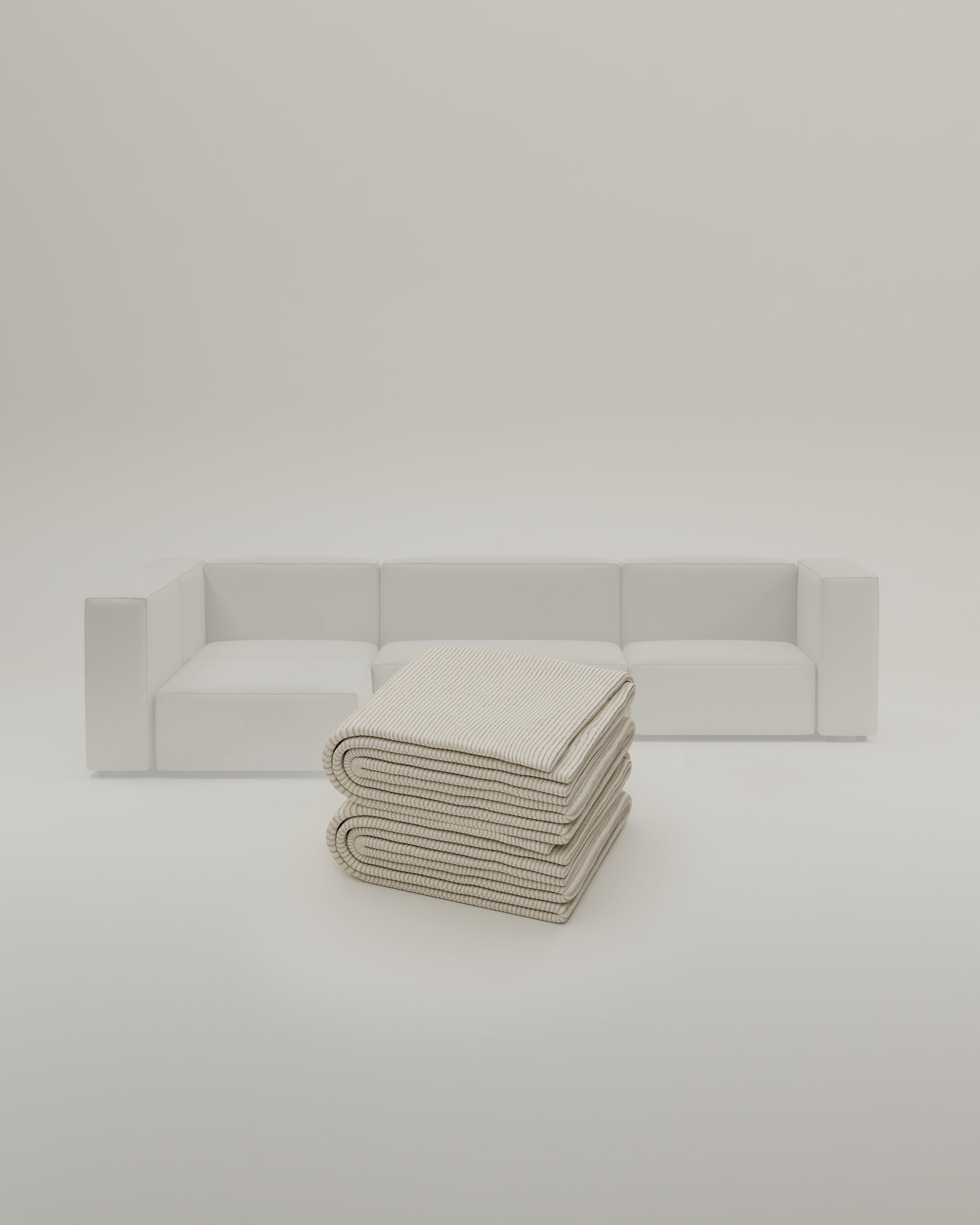 Stoffen bekleding - Modulaire bank Harvey hoekbank XL