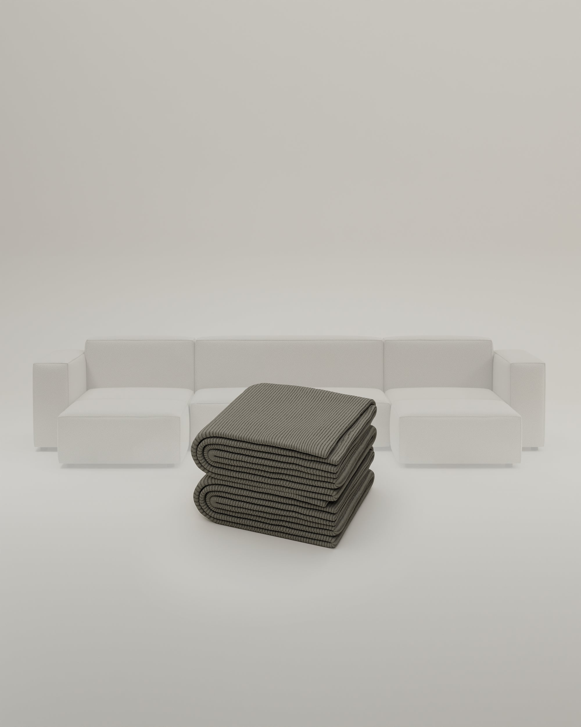 Stoffen bekleding - Modulaire bank Harvey U-vorm / woonkamer