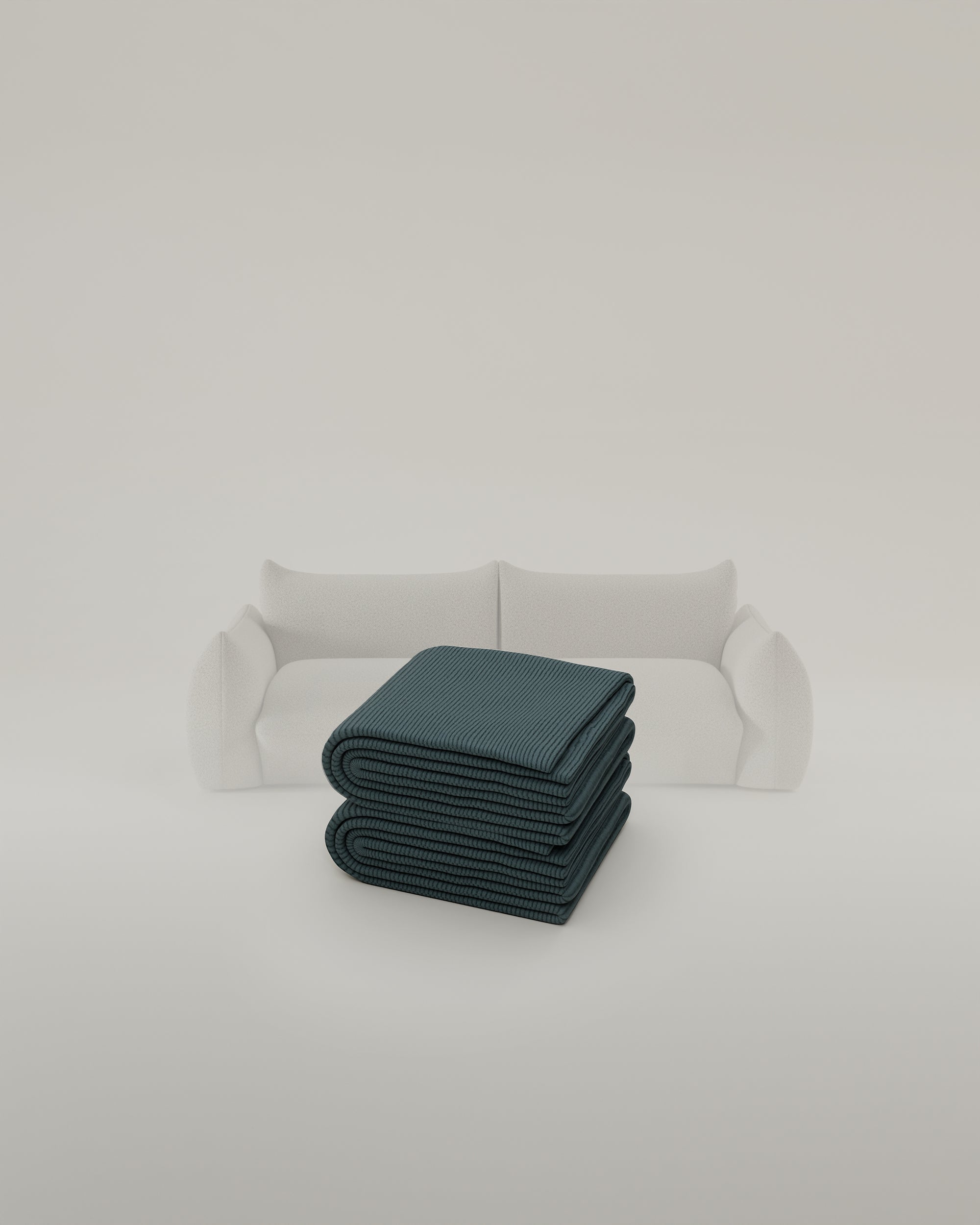 Fabric upholstery - Modular Sofa Luma 2-seater