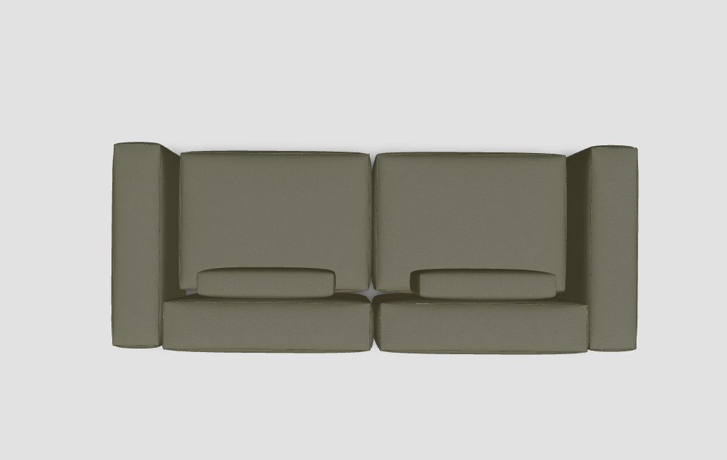 Outlet - Modulaire Bank Harvey 2-Zits
