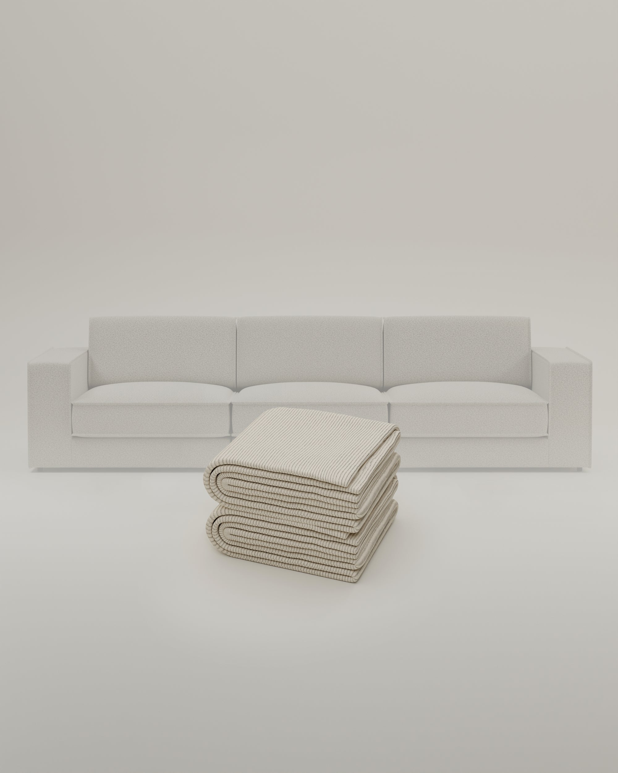Stoffen bekleding - Modulaire bank Terra 3-zits met slaapfunctie