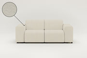 Stoffen bekleding - Nina 2-zits modulaire bank