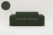 Stoffen bekleding - Nina 2-zits modulaire bank