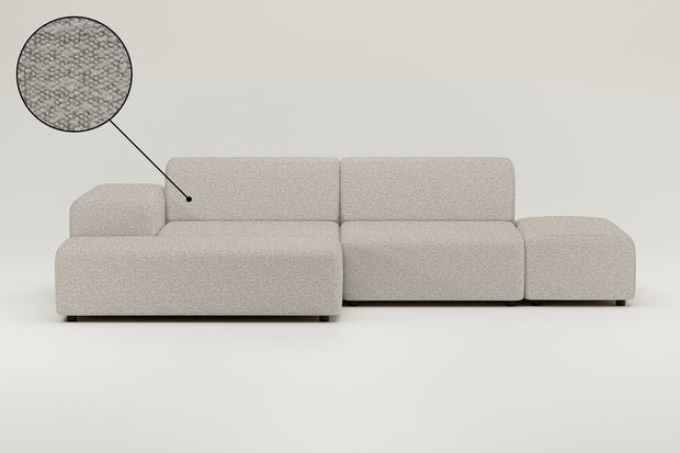 Stoffen bekleding - Nina 4-zits modulaire hoekbank