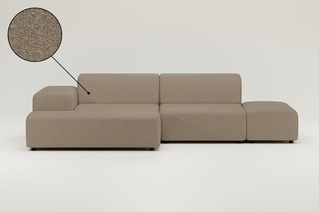 Stoffen bekleding - Nina 4-zits modulaire hoekbank