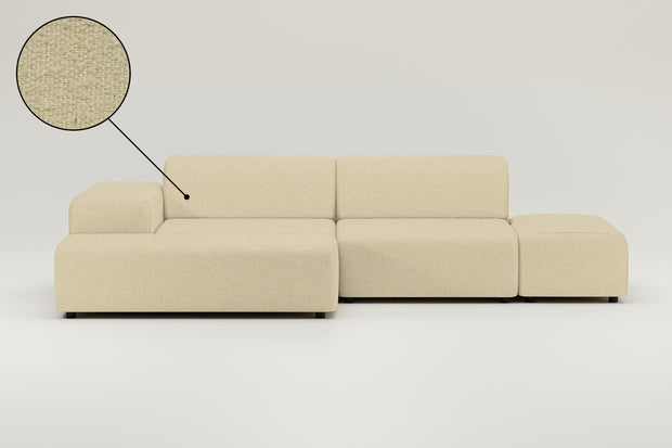 Stoffen bekleding - Nina 4-zits modulaire hoekbank