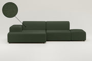 Stoffen bekleding - Nina 4-zits modulaire hoekbank