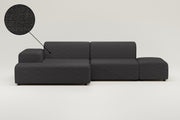 Stoffen bekleding - Nina 4-zits modulaire hoekbank