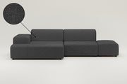 Stoffen bekleding - Nina 4-zits modulaire hoekbank
