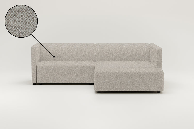 Modulaire hoekbank Paula 3-zits met slaapfunctie
