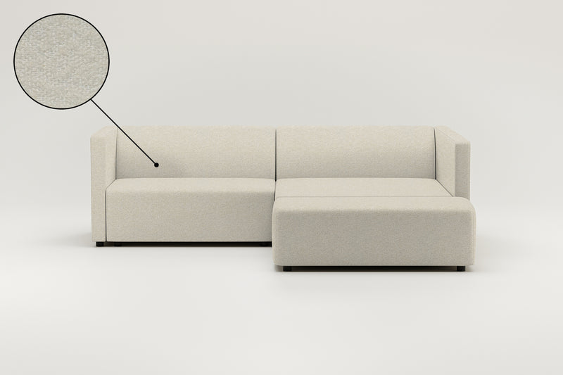 Modulaire hoekbank Paula 3-zits met slaapfunctie